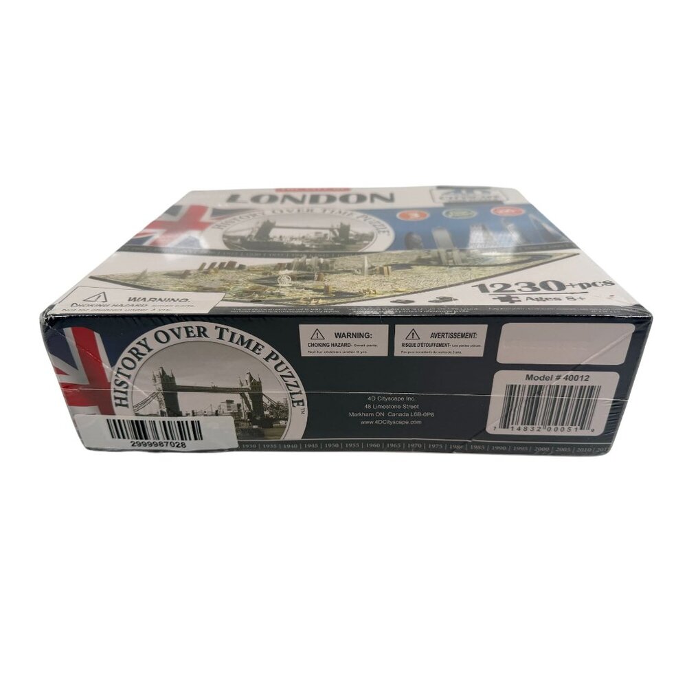 NEW 4D Cityscape London England History Over Time Puzzle 1230+ Pieces Ages 8+ - Picture 5 of 6